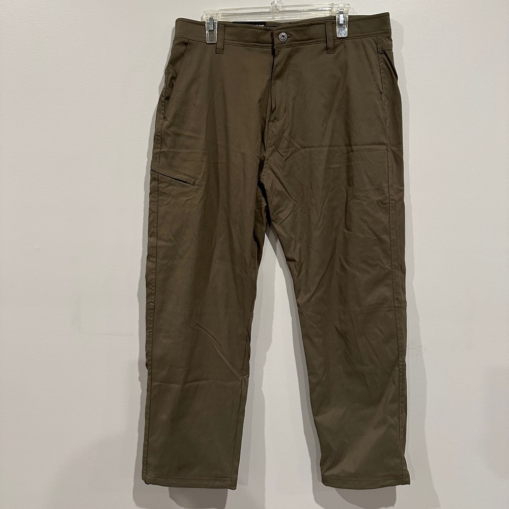 NWT Gerry Outdoors Men's Green Venture Fleece Lined Pants